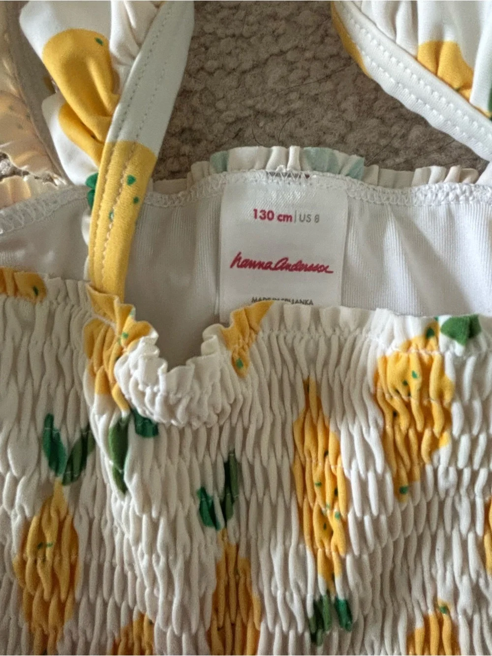 Hanna Andersson 2 piece swimsuit